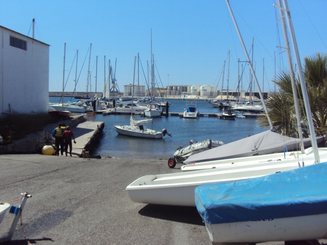 Vista de la rampa de salida